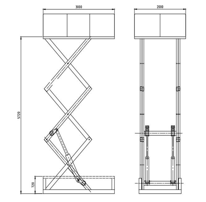 Scissor Lifting Platform Table Scissor Lift Table - Ibuyautoparts.com